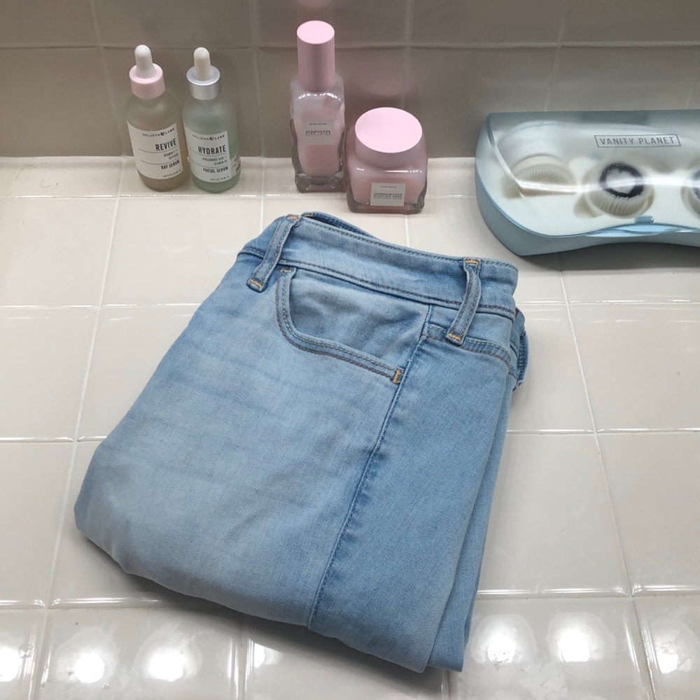 Hollister low rise super skinny jeans